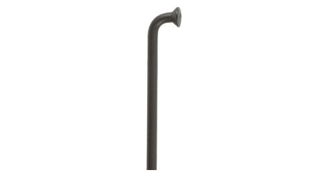 Rayons Vélo Universels RATCHROLL - 12G, 130mm, Acier Carbone - Lot De 36 Rayons + Nipples Noir