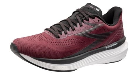 Chaussures de running 361 spire 5  d  dark cherry black