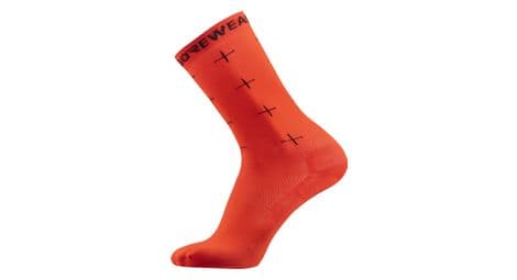 Chaussettes unisexe gore wear essential daily orange