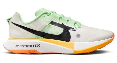 Nike zoomx ultrafly trail running shoes white green yellow