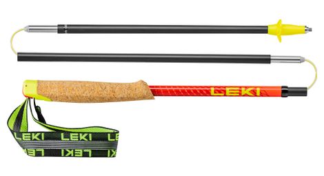 Leki neotrail pro fx one superlite carbon/red 3-spoke folding poles 115