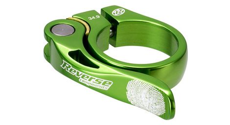 Collier de selle reverse long life 34.9 mm vert