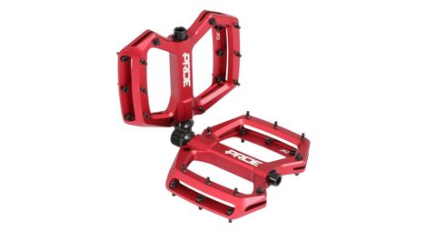 Pédales pride racing newton jr2 rouge