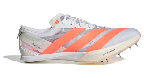 adidas adizero finesse white orange unisex track amp field shoes