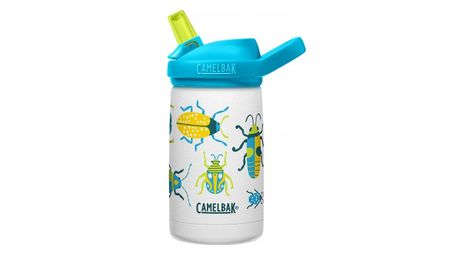 Camelbak eddy+ 350 ml kids geïsoleerde fles wit/blauw