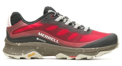 Merrell moab speed gore-tex hiking shoes red
