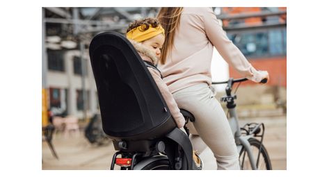 Air Black Rack Mounted Rear Baby Seat