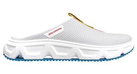 Zapatillas de recuperación salomon reelax slide 6.0 blanco para hombre