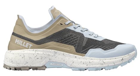 Trailrunning-Schuhe für Frauen Millet Intense Beige/Blau