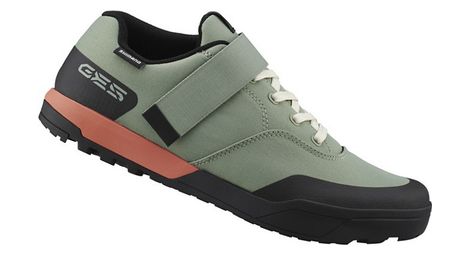 Chaussures vtt shimano ge500 vert clair