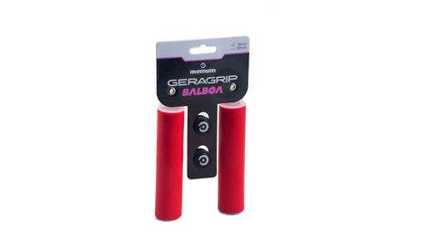 Momum - grips silicone  geragrip balboa -  34mm -  red