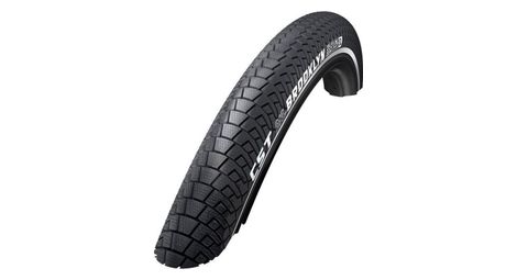 Pneu ville cst brooklyn 26x2.40   /  62-559mm noir avec réflexion