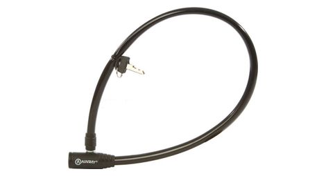 Auvray - cable antivol vélo a cle ø5mm - longueur 65cm - acier tressé - fiable et résistant - simple d'utilisation