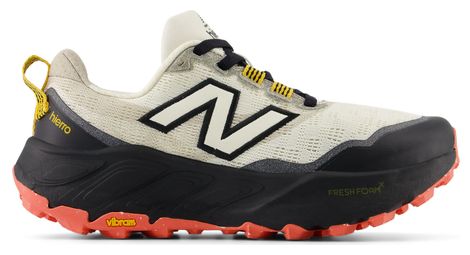 Zapatillas de trail para mujer new balance fresh foam x hierro v9 beige/negro/rosa