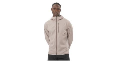 Salomon bonatti cross wind wind jacke beige herren