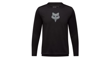 Camiseta de manga larga fox ranger fox head junior negra