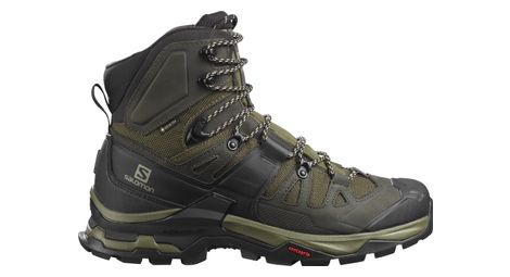 Chaussures de randonnée salomon quest 4 gtx khaki noir homme