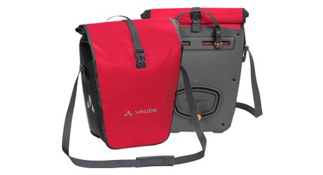 Bolsa trasera de bicicleta (par) vaude aqua back red