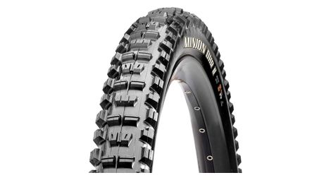 Pneu maxxis minion dhr ii 26 dual exo protection tubeless ready souple
