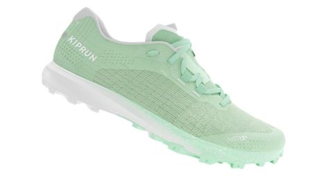 Chaussures de trail femme kiprun race light vert