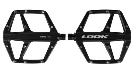 Look trail roc flat pedals black