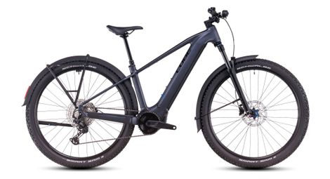 Cube reaction hybrid pro 800 allroad electric hardtail mtb shimano deore/deore xt 12s 800 wh 27.5'' metallic grey 2025