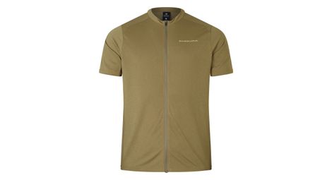 Maillot Manches Courtes Endura Loop Full Zip Khaki
