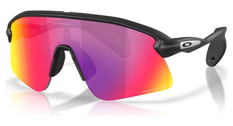 Lunettes oakley stunt devil s - matte black / prizm road / ref : oo9518-02