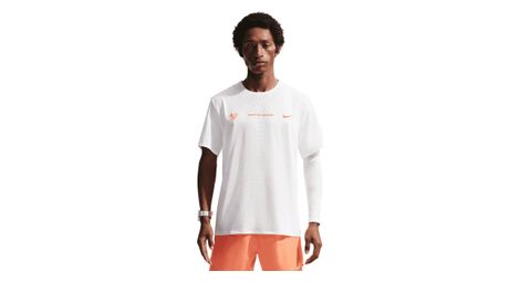 Camiseta de manga corta Nike AeroSwift blanca para hombre