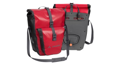 Hintere fahrradtasche (paar) vaude aqua back plus red