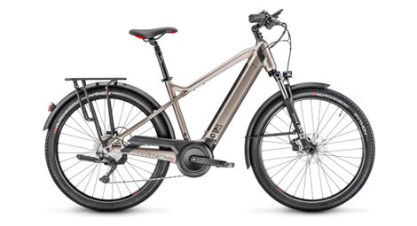 Vtc électrique moustache samedi 27 xroad 3 smart system shimano deore 10v 625 wh 27.5 beige 2023