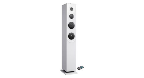 Tour de son bluetooth lecteur cd blanc