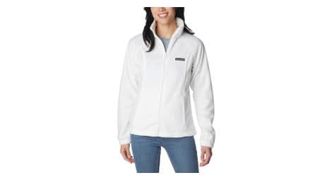 Veste polaire femme columbia benton springs full zip blanc