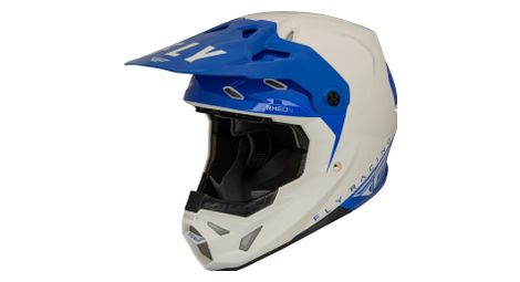 Casque intégral fly racing fly formula cp slant gris / bleu