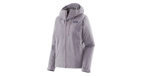 Veste imperméable femme patagonia granite crest violet clair