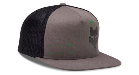 Casquette fox snapback dispute gris os