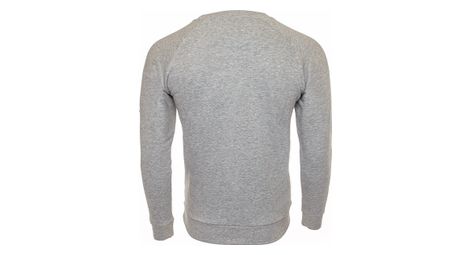 Rubb R Sweatshirt Schnurrbart Grau