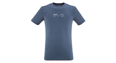Camiseta de trail intense essential azul de mijo para hombre