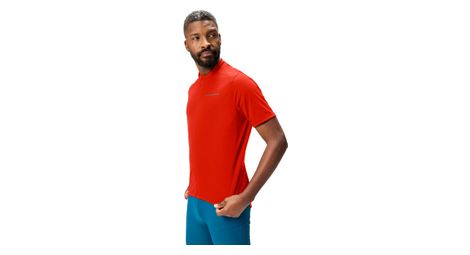 Kurzarm Trikot Loop Full Zip Rot