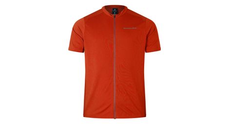 Kurzarm Trikot Loop Full Zip Rot