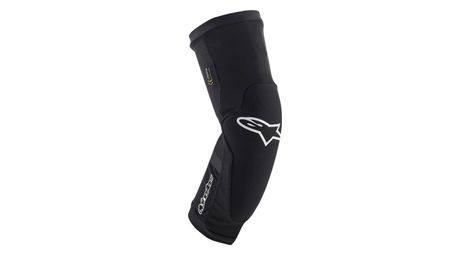 Alpinestars paragon plus youth - rodilleras para niños, negras / blancas