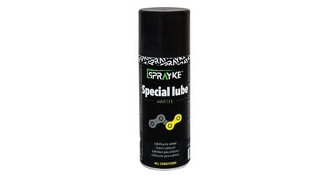 Lubrifiant chaîne avec ptfe en spray sprayke special lube 200 ml