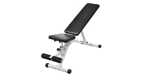 Banc d'entraînement multifonctionnel 133 x 41 x 47,5 cm fitness musculation