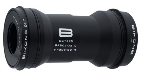 Eje de pedalier Bikone DCTech PF30-73a para Shimano, negro