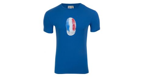 T shirt manches courtes lebram sport d epoque poupou victoria blue bleu