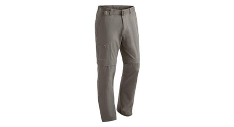 Pantalón convertible maier sports tajo regular marrón para hombre