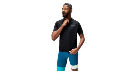 Endura loop full zip maglia a maniche corte nera