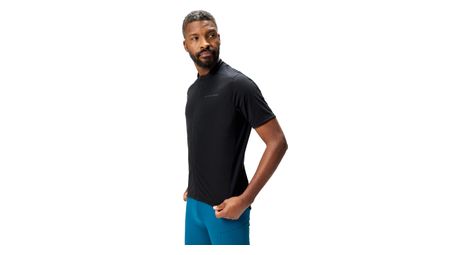Kurzarm Trikot Loop Full Zip Schwarz