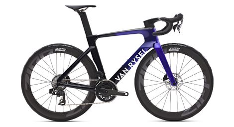 Van rysel rcr-f pro road bike sram force axs 12s 700 mm elettrica viola 2025