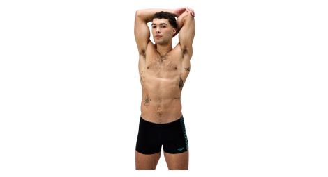 Speedo Endurance+ MAX Tech Panel Badeanzug Schwarz/Türkis Männer